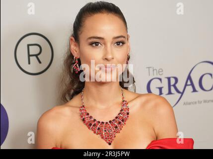 Los Angeles, États-Unis. 23rd mai 2023. Chelsea Gilligan arrive au Gala annuel des prix Gracie 48th de la Fondation Alliance for Women in Media qui s'est tenu à l'hôtel quatre saisons de Beverly Wilshire à Beverly Hills, CA, mardi, ?23 mai 2023. (Photo par Sthanlee B. Mirador/Sipa USA) crédit: SIPA USA/Alay Live News Banque D'Images