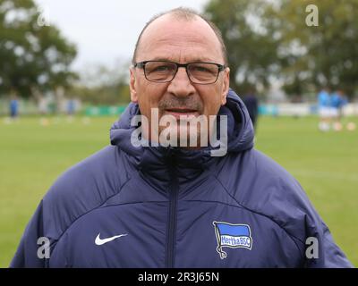 Andreas Thom entraîneur assistant Hertha BSC A-Junioren Bundesliga saison Nord-Nord-est 2022-23 Banque D'Images