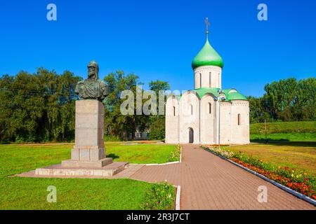 Cathédrale de Saviors à Pereslavl Zalessky ou Pereslavl-Zalessky, anneau d'or de Russie Banque D'Images