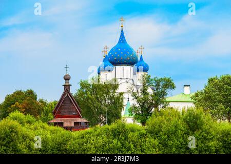 Le Kremlin de Suzdal est la partie la plus ancienne de la ville russe de Suzdal, l'anneau d'or de Russie Banque D'Images