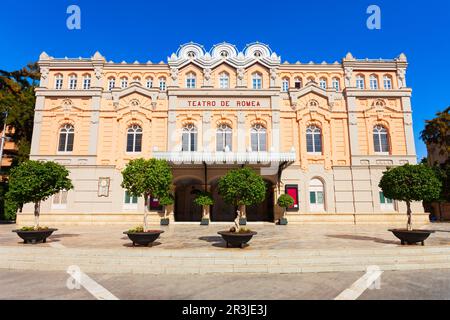 Théâtre Romea ou Teatro de Romea à Murcia. Murcia est une ville dans le sud-est de l'Espagne. Banque D'Images