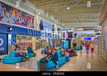 Aéroport de Liverpool John Lennon à Speke, Merseyside, Angleterre. Banque D'Images