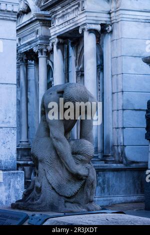 Cementerio de la Recoleta , Diseñado por el francés Prosper Catelin, por iniciativa del presidente Bernardino Rivadavia, inaugurado en 1822.Buenos Aires, Republica Argentina, cono sur, l'Amérique du Sud. Banque D'Images