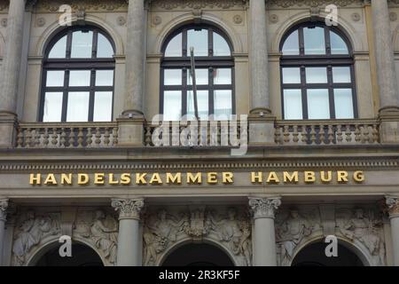 Chambre de Commerce de Hambourg Banque D'Images