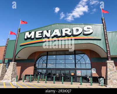 Menards est une chaîne de magasins d'amélioration de la maison avec plus de 300 magasins situés dans le Midwest des États-Unis. Banque D'Images