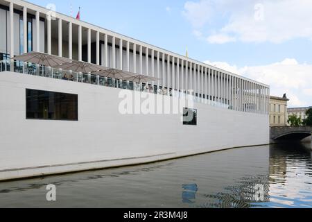 Galerie James Simon sur la Spree, Berlin Banque D'Images