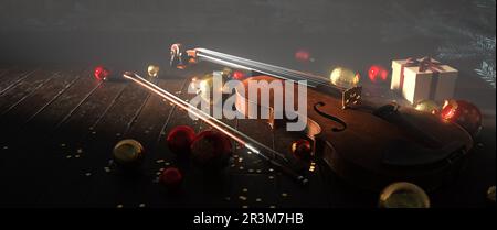 Des chants de Noël Banque D'Images