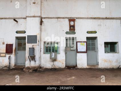 Bureaux de la gare de dire Dawa, région de dire Dawa, dire Dawa, Éthiopie Banque D'Images