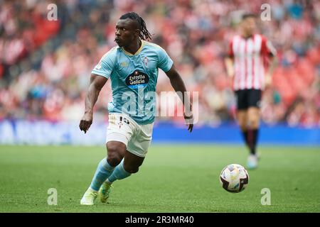 Bilbao, Espagne. 20th mai 2023. Joseph Aidoo de RC Celta pendant le match de la Liga entre Athletic Club et RC Celta a joué au stade de San Mames sur 20 mai 2023 à Bilbao, Espagne. (Photo de Cesar Ortiz/PRESSIN) crédit: PRESSINPHOTO SPORTS AGENCY/Alay Live News Banque D'Images
