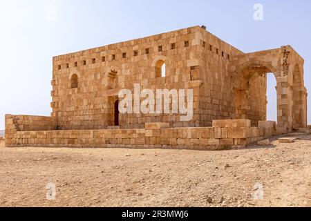 Château du désert Qasr Al Hallabat, Jordanie Banque D'Images