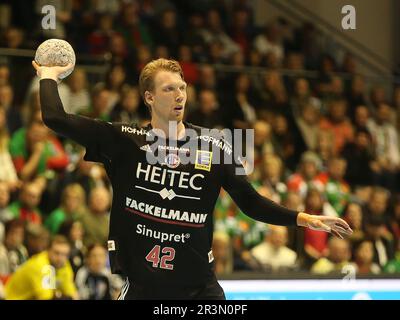 Simon Jeppsson (HCE) Liqui Moly HBL Bundesliga saison 2022-23 Punktspiel SC Magdeburg - HC Erlangen on 17.12.2022 Banque D'Images