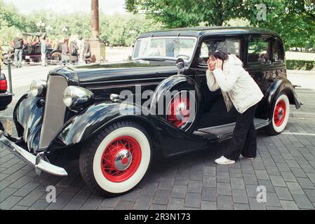 Lincoln K modèle 1935 V12 544 Banque D'Images