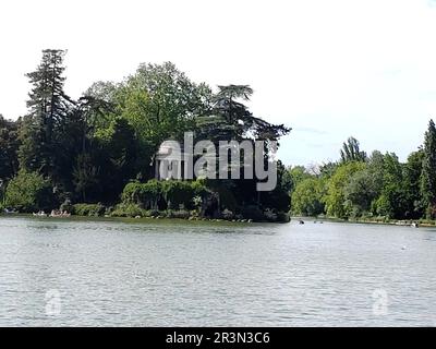 Photographie - Paysage du Bois de Vincennes Paris, France. Banque D'Images