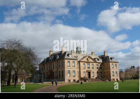 Belton House est une maison de campagne classée de catégorie I près de Grantham dans le Lincolnshire, Angleterre Banque D'Images