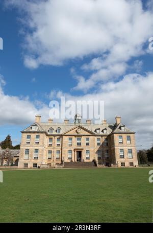 Belton House est une maison de campagne classée de catégorie I près de Grantham dans le Lincolnshire, Angleterre Banque D'Images