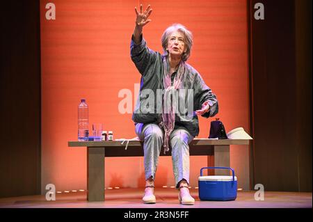 Londres, Royaume-Uni. 24th mai 2023. Maureen Lipman à Rose par Martin Sherman au Ambassadeurs Theatre, West Street, Londres, Royaume-Uni. Crédit : voir Li/Picture Capital/Alamy Live News Banque D'Images