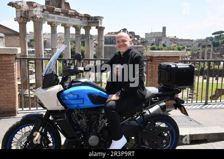 Rome, Italie. 24th mai 2023. Rome : Campidoglio . Présentation ' Circus Max ' . Dans la photo: Max Pezzali crédit: Agence de photo indépendante/Alamy Live News Banque D'Images