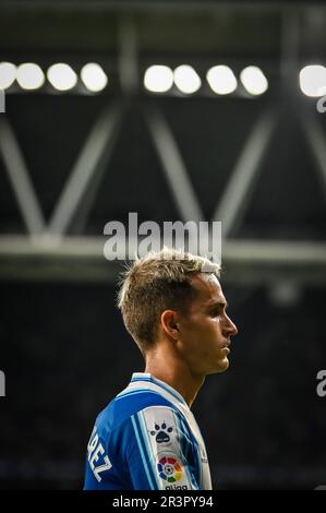 Barcelone, Espagne. 24th mai 2023. Denis Suarez (RCD Espanyol) lors d'un match de la Liga Santander entre le RCD Espanyol et l'Atletico de Madrid au stade RCDE, à Barcelone, Espagne sur 24 mai 2023. (Photo/Felipe Mondino) crédit: Live Media Publishing Group/Alay Live News Banque D'Images