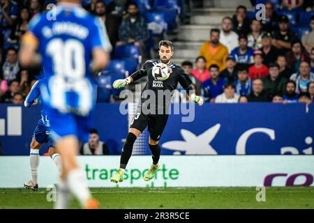 Barcelone, Espagne. 24th mai 2023. Pacheco (RCD Espanyol) lors d'un match de la Liga Santander entre le RCD Espanyol et l'Atletico de Madrid au stade RCDE, à Barcelone, Espagne sur 24 mai 2023. (Photo/Felipe Mondino) crédit: Agence de photo indépendante/Alamy Live News Banque D'Images