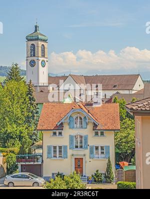 St. Andrew's Church, Gossau, Canton St. Gallen, Suisse Banque D'Images