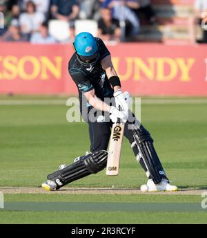 Northampton 24 mai :Adam HoseWORCESTERSHIRE RAPIDES pendant le match de Blast Vitality T20 entre les Steelbacks de Northamptonshire et les rapides de Worcestershire au terrain du comté Northampton Angleterre . Banque D'Images