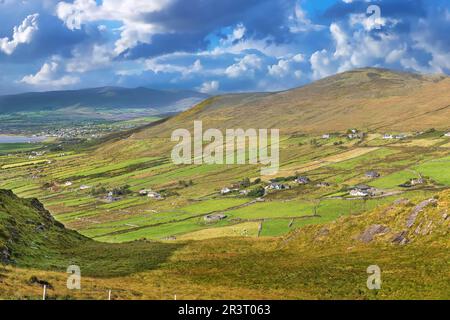 Paysage de l'anneau de Kerry, Irlande Banque D'Images