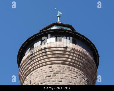 Château de Nuernberger Burg à Nuremberg Banque D'Images