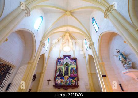 Real Monasterio de Santa Clara, Ciutadella, Minorque, fundado por el Rey Alfonso III de Aragón en 1287, îles Baléares, Espagne. Banque D'Images