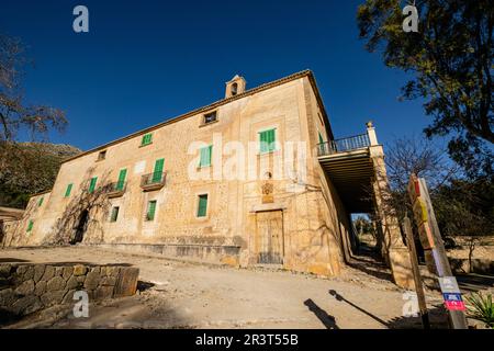 finca Galatzó, Calviá, Sierra de Tramuntana, Majorque, Iles Baléares, Espagne. Banque D'Images