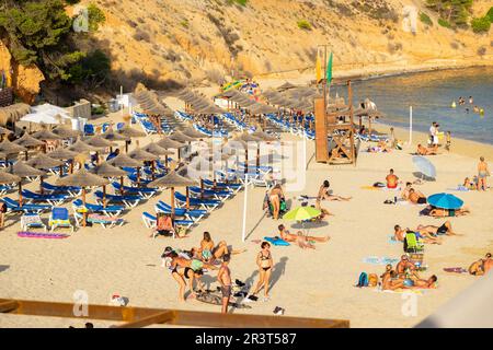 Portals Nous, Els Terrers de s'Hostalet, Palma, Majorque, îles Baléares, Espagne. Banque D'Images