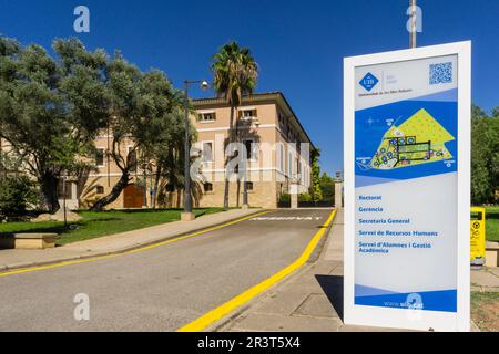 universidad de las islas baleares, edificio del Rectorat, Mallorca, Iles baléares, espagne, europe. Banque D'Images