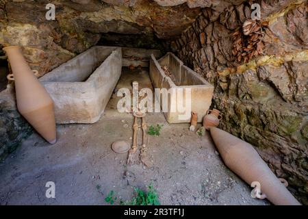 Hypogeum Banque D'Images