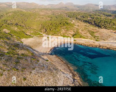 Cala Mitjana Banque D'Images