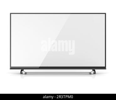 Téléviseur hd 4K à écran vierge Banque D'Images