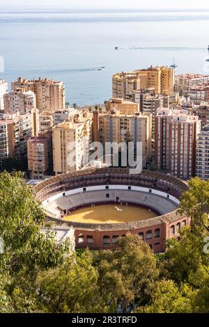 Plaza de Toros la Malagueta, Malaga, Espagne Banque D'Images