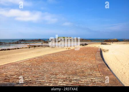 Green Island, St. Clement, Jersey, Royaume-Uni Banque D'Images