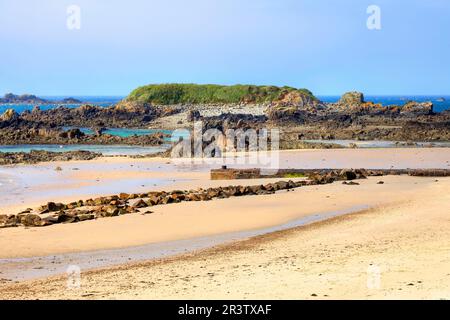 Green Island, St. Clement, Jersey, Royaume-Uni Banque D'Images