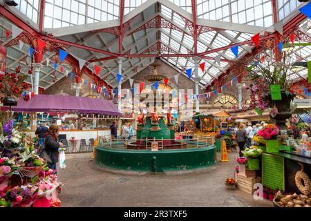 Central Market, St. Helier, Jersey, Royaume-Uni Banque D'Images