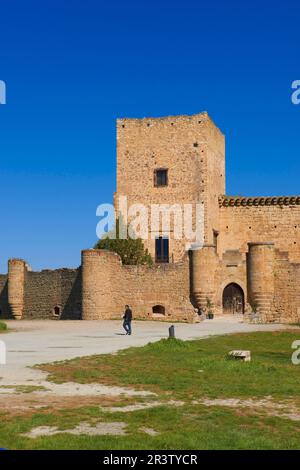 Pedraza, Château, Musée Ignacio Zuloaga, province de Ségovie, Castille-Leon, Espagne Banque D'Images