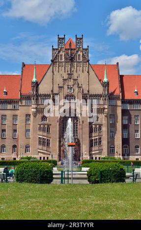 Cour de mariage, Brunnenplatz, Wedding, Berlin, Allemagne Banque D'Images