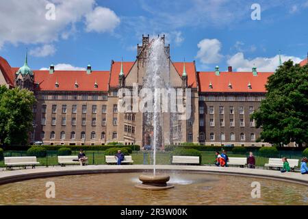 Cour de mariage, Brunnenplatz, Wedding, Berlin, Allemagne Banque D'Images