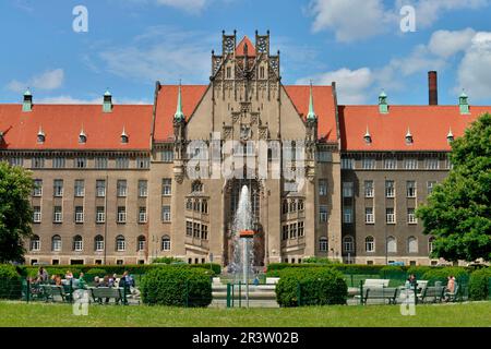 Cour de mariage, Brunnenplatz, Wedding, Berlin, Allemagne Banque D'Images