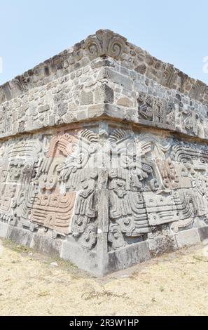 L'ancienne ville de Xochicalco, Morelos est un exemple rare d'une ville maya dans le centre du Mexique Banque D'Images