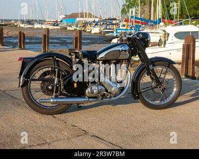 1953 BSA « piston » Banque D'Images