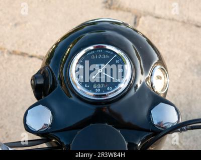 1953 BSA « piston » Banque D'Images