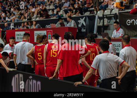 Vigo, Espagne. Mai, 24th, 2023.image de l'équipe chinoise pendant une période de temps. Credit: xan gasalla / Alamy Live News Banque D'Images