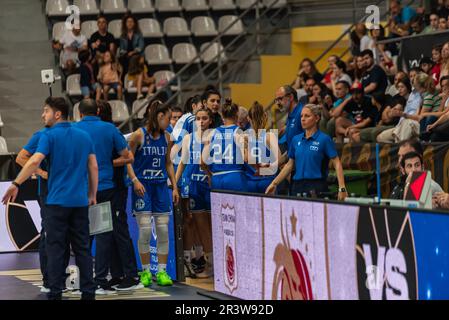 Vigo, Espagne. Mai, 24th, 2023.image de l'équipe italienne pendant une période de temps. Credit: xan gasalla / Alamy Live News Banque D'Images