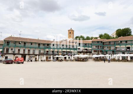 Chinchon. Place de la ville de Chinchon. Chinchon est une commune espagnole située dans le sud-est de la Communauté de Madrid. Appartenant à Las Vegas Banque D'Images