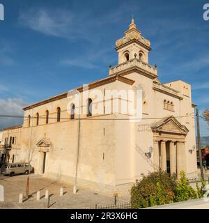 Iglesia de la Immaculada Concepció, Son Sardina, Palma, Majorque, îles Baléares, Espagne. Banque D'Images