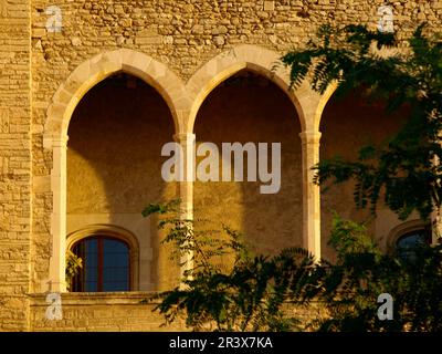 Palais de la Almudaina(s.X).Ciudad de Palma. Mallorca. Baleares.España. Banque D'Images